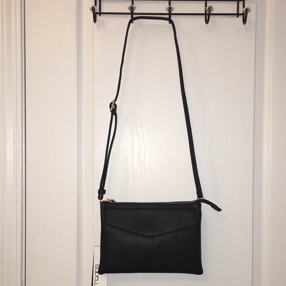 Isabelle Vegan Leather Crossbody Bag / Clutch!
